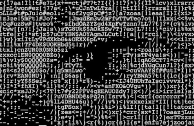 eye ascii image